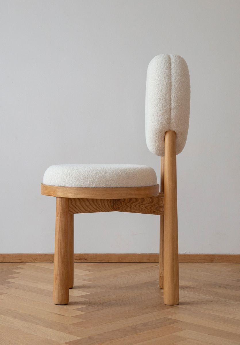 Moderne Blanc Boucle